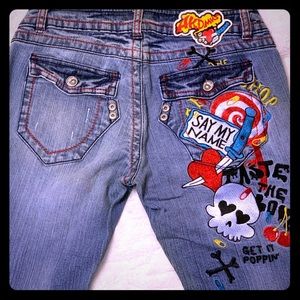 Akademiks Embroidered Jean